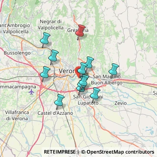 Mappa Via Lazzaretto, 37134 Verona VR, Italia (5.5575)