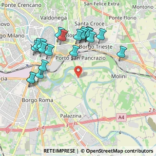 Mappa Via Lazzaretto, 37134 Verona VR, Italia (2.176)