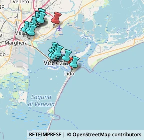 Mappa Via Morea, 30126 Venezia VE, Italia (8.49)