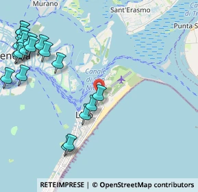 Mappa Via Morea, 30126 Venezia VE, Italia (2.8625)