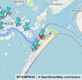 Mappa Via Morea, 30126 Venezia VE, Italia (2.99273)