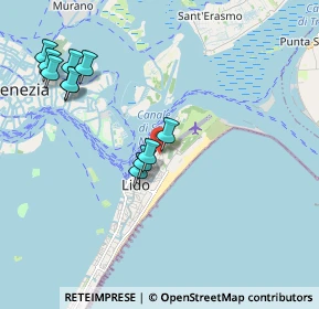 Mappa Via Morea, 30126 Venezia VE, Italia (2.09636)