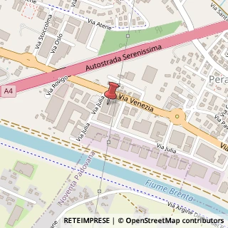 Mappa Via Manara, 26, 35010 Vigonza, Padova (Veneto)