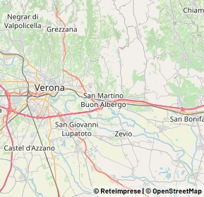 Mappa 37036 San Martino Buon Albergo VR, Italia (7.6025)