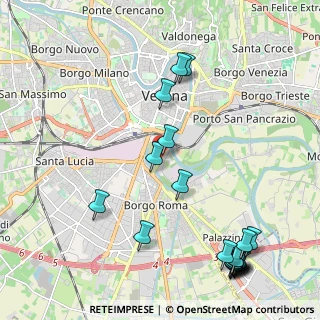 Mappa Via Basso Acquar, 37136 Verona VR, Italia (2.7935)