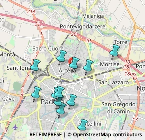 Mappa Via Giuseppe Rizzoli, 35132 Padova PD, Italia (1.96)