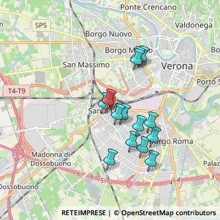 Mappa Stradone S. Lucia, 37137 Verona VR, Italia (1.585)