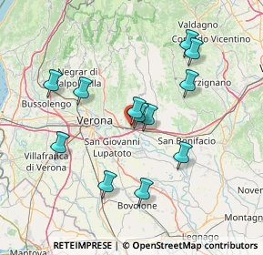 Mappa Via Cavalieri di Vittorio Veneto, 37036 San Martino Buon Albergo VR, Italia (13.72583)