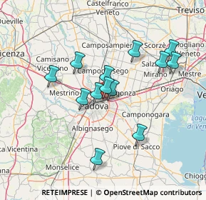 Mappa Via Mortise, 35129 Padova PD, Italia (12.27308)