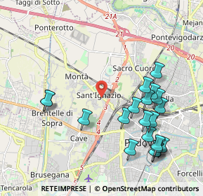 Mappa Via Montà, 35100 Padova PD, Italia (2.267)