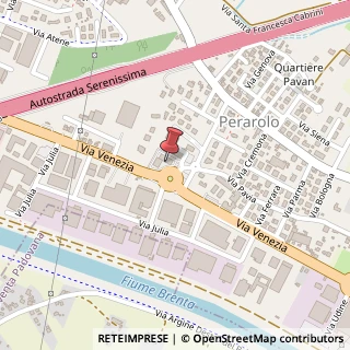 Mappa Via A. Diaz, 256, 35010 Vigonza, Padova (Veneto)