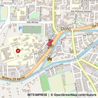 Mappa Via mazzini giuseppe 86, 30031 Dolo, Venezia (Veneto)