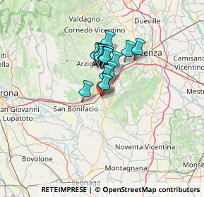 Mappa Via Fontana Murà, 36045 Lonigo VI, Italia (8.5865)
