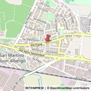 Mappa Via Piave, 26, 37063 San Martino Buon Albergo, Verona (Veneto)