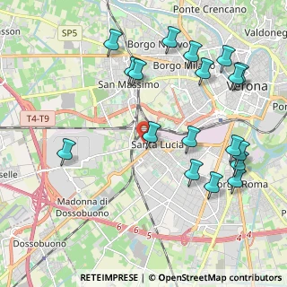 Mappa Via VI Maggio, 37137 Verona VR, Italia (2.40556)