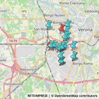 Mappa Via VI Maggio, 37137 Verona VR, Italia (1.43368)