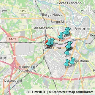 Mappa Via VI Maggio, 37137 Verona VR, Italia (1.48333)