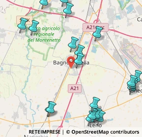 Mappa Villaggio Tassara, 25021 Bagnolo Mella BS, Italia (5.5445)