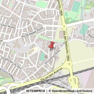Mappa Via Federico Chopin, 3, 35132 Padova, Padova (Veneto)