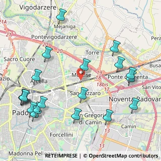 Mappa Via Carlo Bergamini, 35129 Padova PD, Italia (2.6635)
