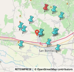 Mappa Via Circonvallazione, 37038 Soave VR, Italia (3.67462)