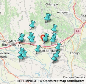 Mappa Via Circonvallazione, 37038 Soave VR, Italia (6.283)