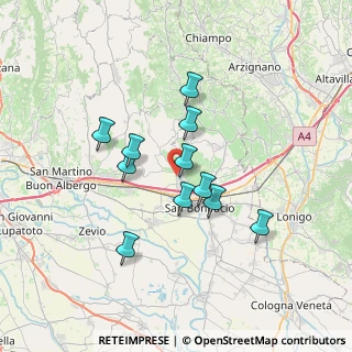 Mappa Via Circonvallazione, 37038 Soave VR, Italia (5.68364)