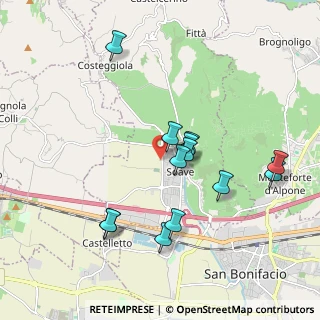 Mappa Via Circonvallazione, 37038 Soave VR, Italia (1.81462)