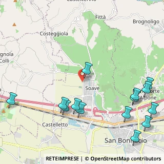 Mappa Via Circonvallazione, 37038 Soave VR, Italia (2.86643)