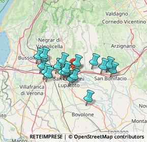 Mappa Via Casette Sant'Antonio, 37036 San Martino Buon Albergo VR, Italia (9.875)
