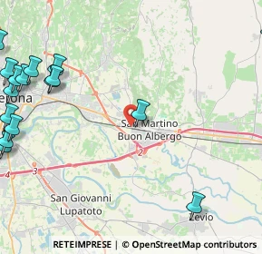 Mappa Via Vincenzo Muccioli, 37036 San Martino Buon Albergo VR, Italia (7.132)