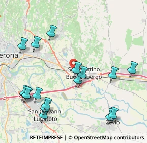 Mappa Via Vincenzo Muccioli, 37036 San Martino Buon Albergo VR, Italia (4.89647)