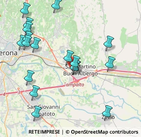 Mappa Via Vincenzo Muccioli, 37036 San Martino Buon Albergo VR, Italia (4.62278)