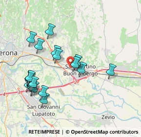 Mappa Via Vincenzo Muccioli, 37036 San Martino Buon Albergo VR, Italia (4.0405)