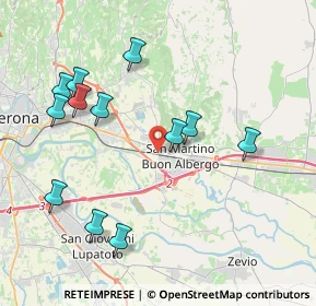 Mappa Via Vincenzo Muccioli, 37036 San Martino Buon Albergo VR, Italia (4.2475)