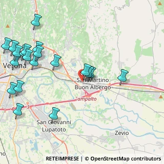 Mappa Via Vincenzo Muccioli, 37036 San Martino Buon Albergo VR, Italia (5.5495)