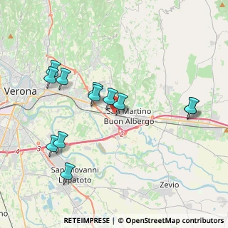 Mappa Via Vincenzo Muccioli, 37036 San Martino Buon Albergo VR, Italia (4.02917)