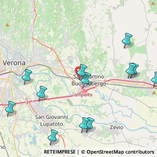 Mappa Via Vincenzo Muccioli, 37036 San Martino Buon Albergo VR, Italia (5.5425)