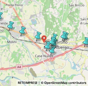 Mappa Via Vincenzo Muccioli, 37036 San Martino Buon Albergo VR, Italia (1.81667)