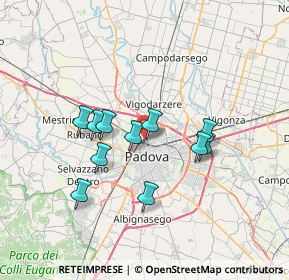 Mappa Via Ticino, 35100 Padova PD, Italia (5.75)