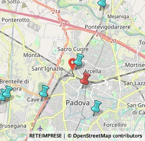 Mappa Via Ticino, 35100 Padova PD, Italia (3.30636)