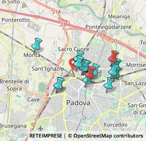Mappa Via Ticino, 35100 Padova PD, Italia (1.38)