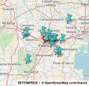 Mappa Via Ticino, 35100 Padova PD, Italia (9.06133)