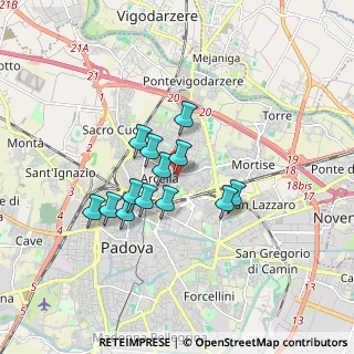 Mappa Via Antonio Bonazza, 35132 Padova PD, Italia (1.31077)