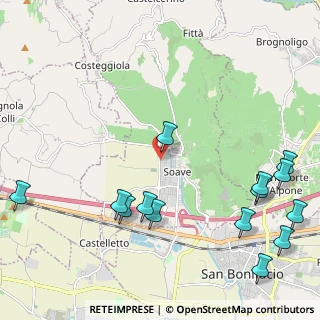 Mappa Via Mazzini, 37038 Soave VR, Italia (2.84071)