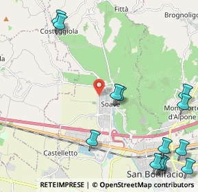 Mappa Via Mazzini, 37038 Soave VR, Italia (3.06615)