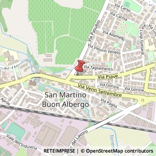 Mappa Via Piave, 1 A, 37036 San Martino Buon Albergo, Verona (Veneto)