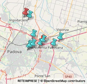 Mappa Via San Marco, 35129 Padova PD, Italia (3.00727)