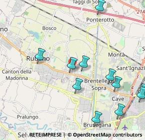 Mappa Vicolo Lazio I, 35030 Sarmeola PD, Italia (2.41545)