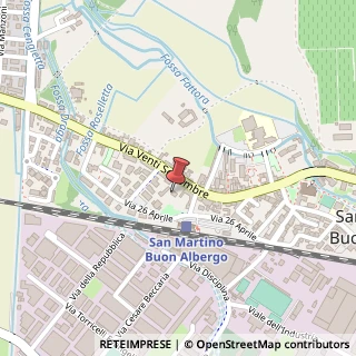 Mappa Via XX Settembre, 69, 37036 San Martino Buon Albergo, Verona (Veneto)